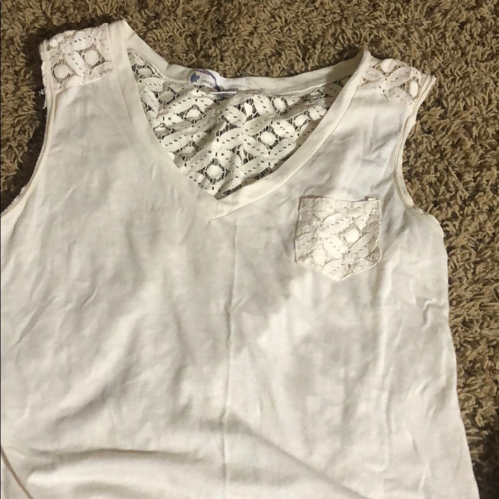 Lace tank